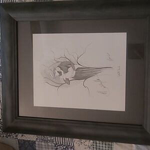 P.Buckley Moss framed print